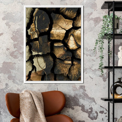 Gold Rush Canvas Wall Art