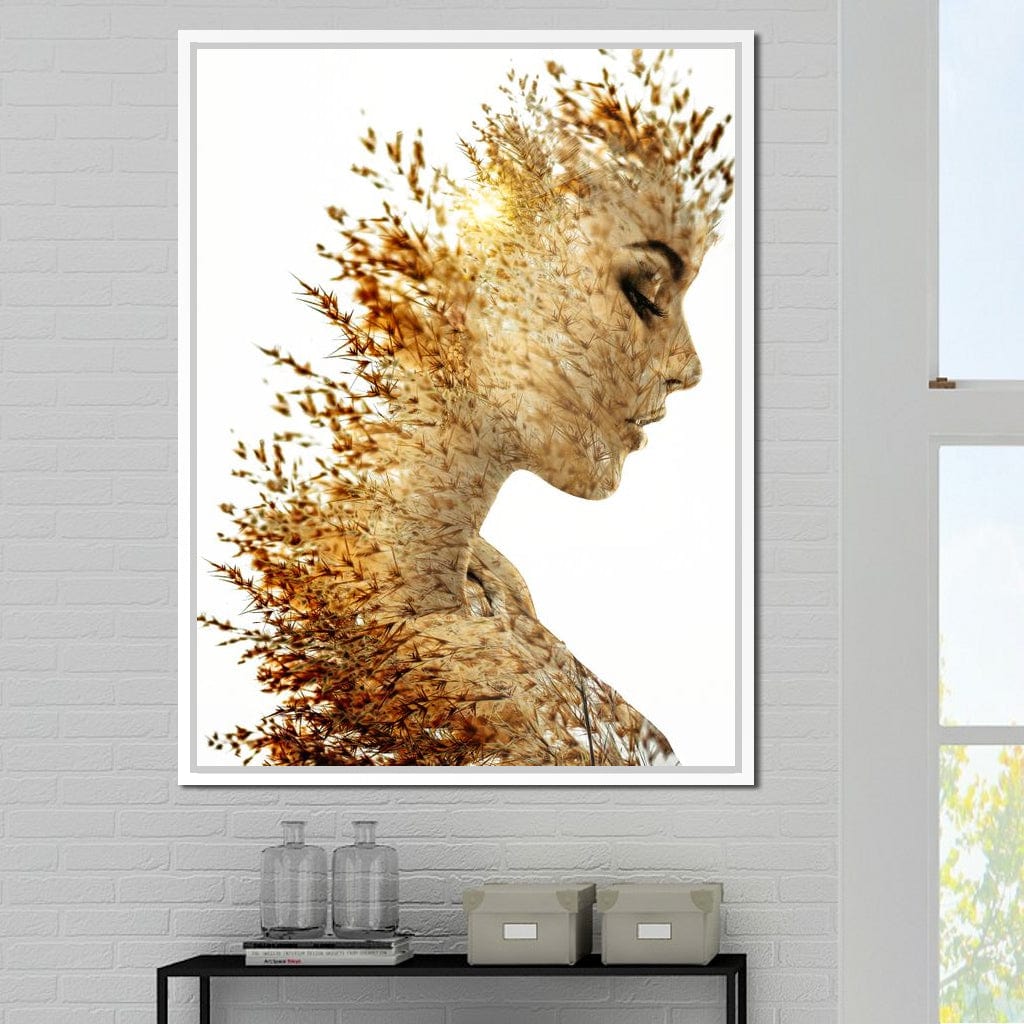 Harvest Queen Canvas Wall Art