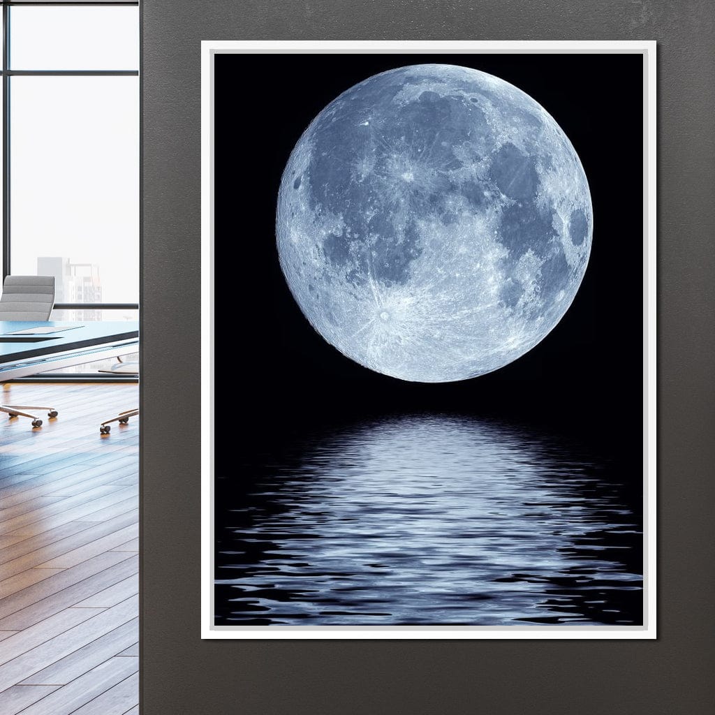 Shadow of The Night Canvas Wall Art