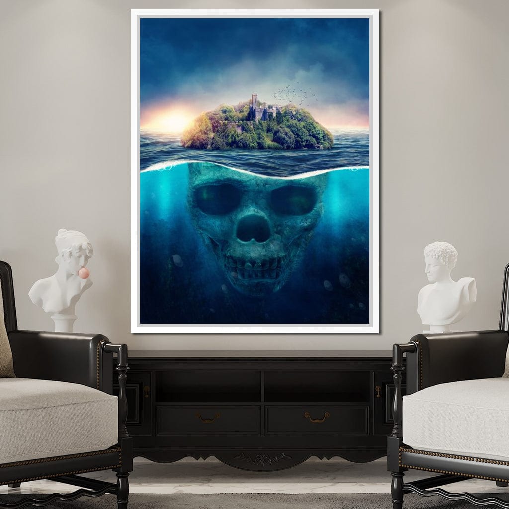 Skull Island Canvas Wall Art