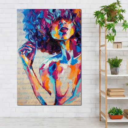 Miss Louise Canvas Wall Art