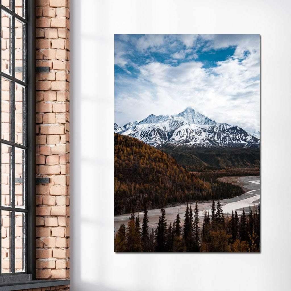 Alaskan Autumn Canvas Wall Art