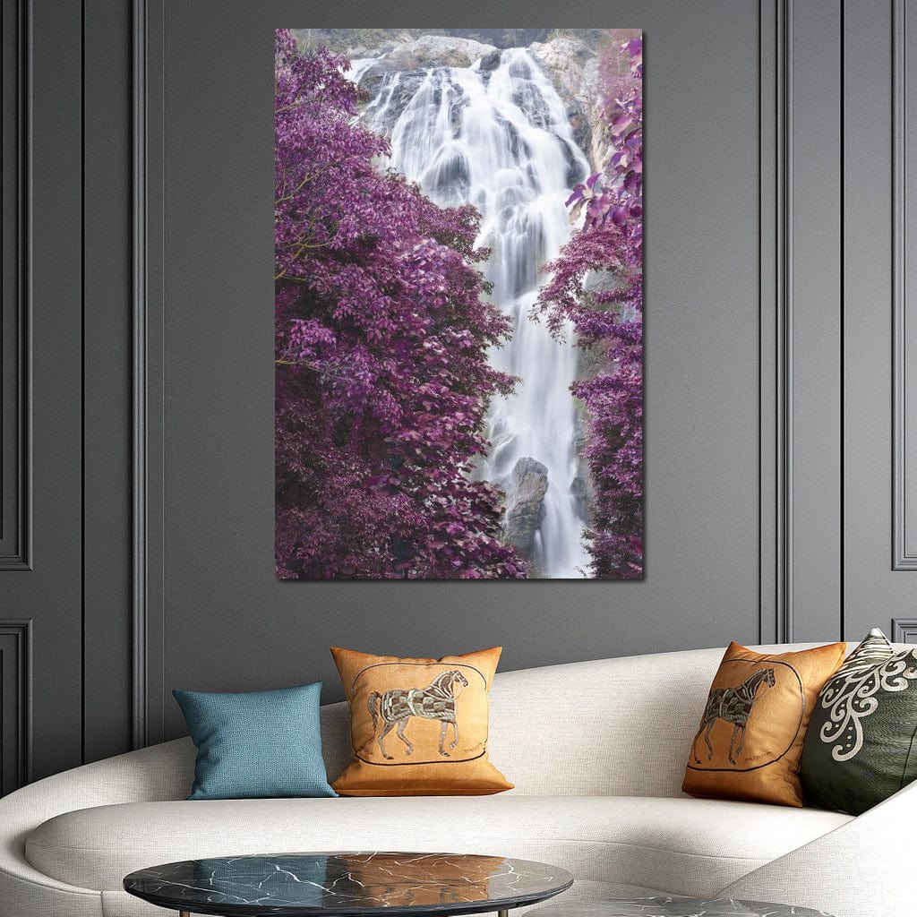 Klonglan Waterfall Canvas Wall Art