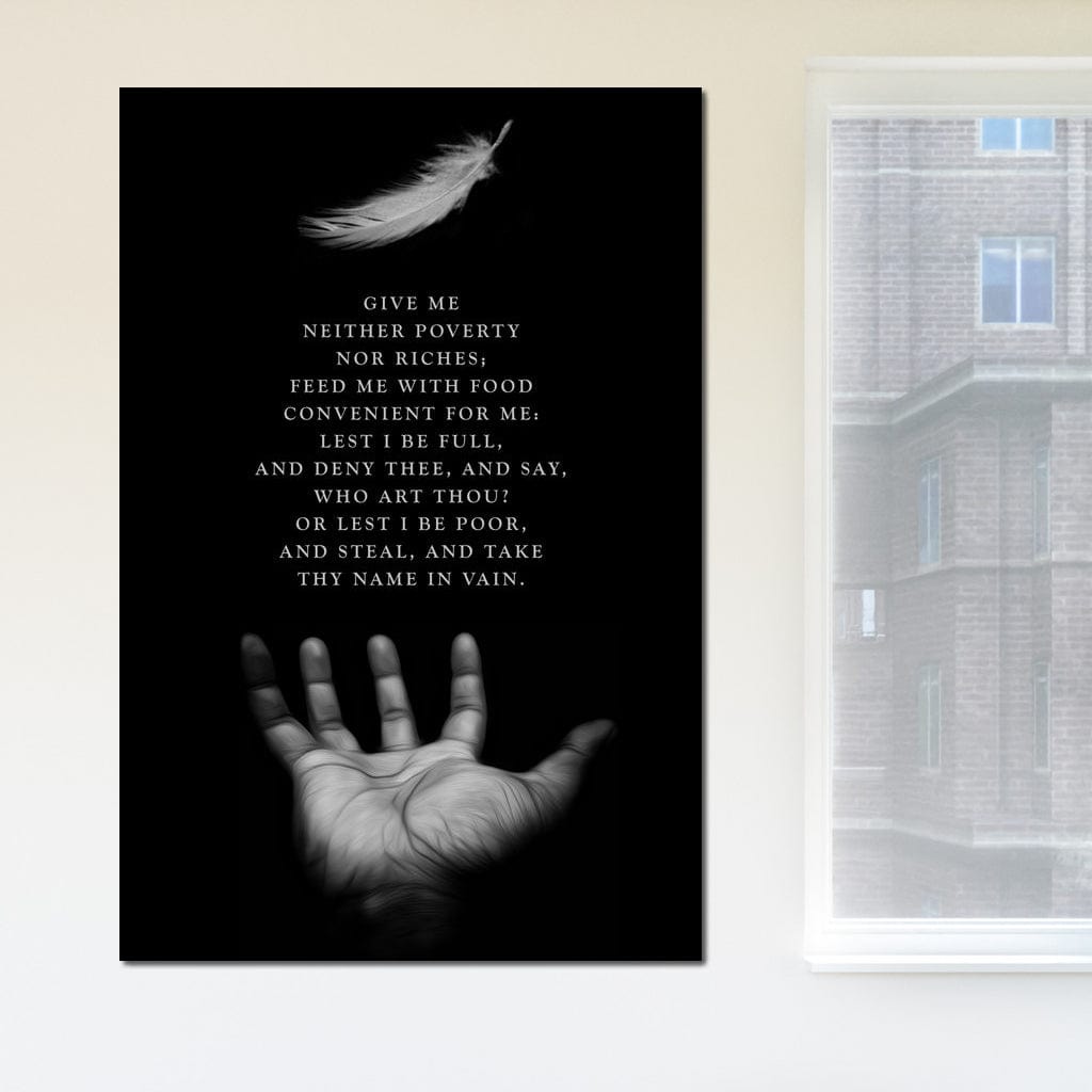 Just Give Me Peace Canvas Wall Art