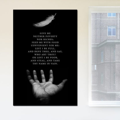 Just Give Me Peace Canvas Wall Art