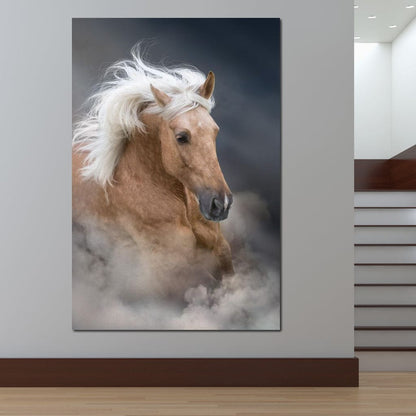 Palomino Horse Canvas Wall Art