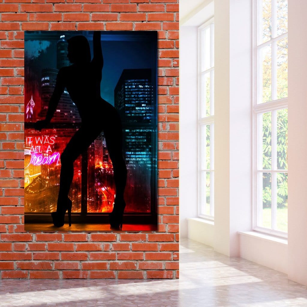 It was all a Dream Canvas Wall Art