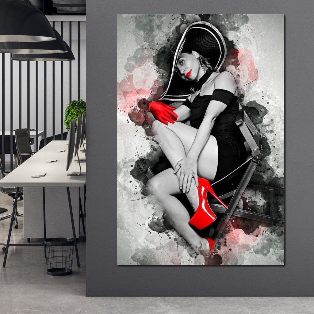Due Tone Elegance Canvas Wall Art