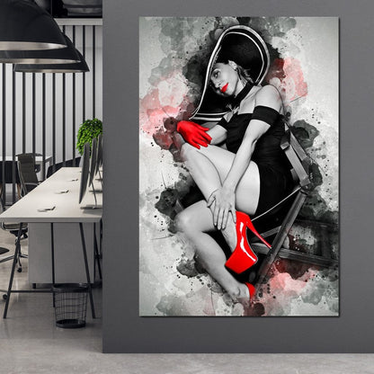 Due Tone Elegance Canvas Wall Art