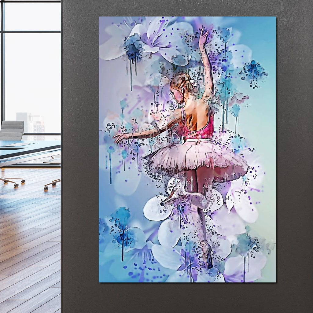 Floral Dance Canvas Wall Art