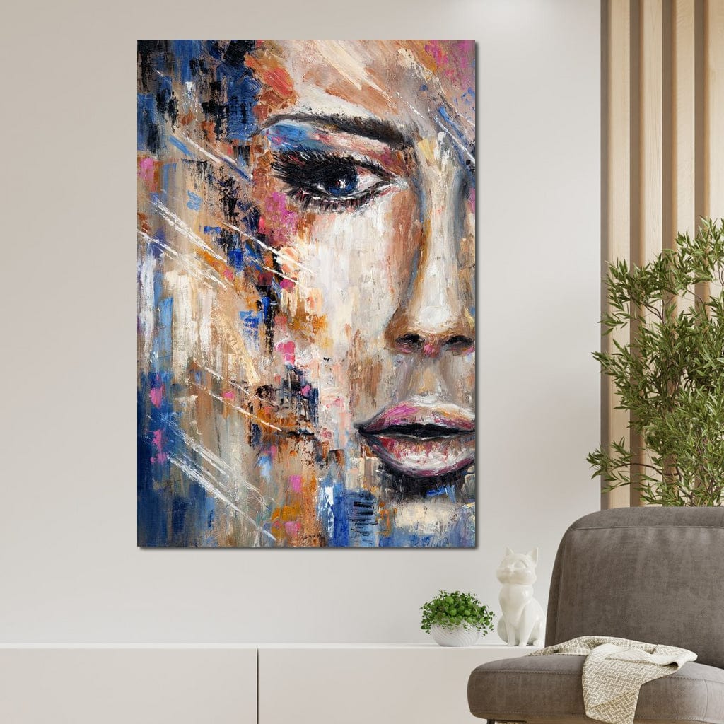 Lady M Portrait Canvas Wall Art