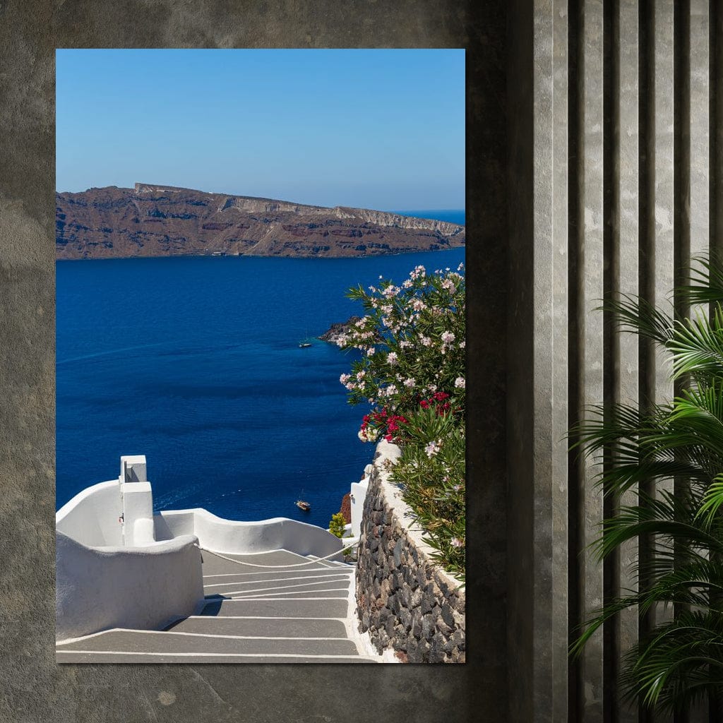 Santorini Canvas Wall Art