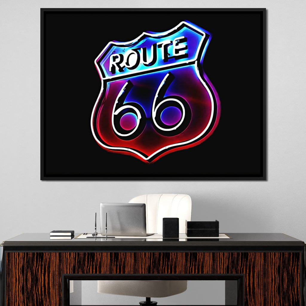 Route 66 Canvas Wall Art