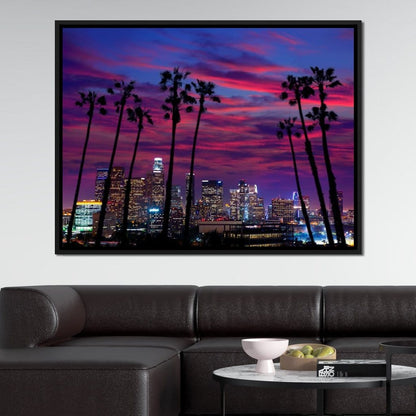 Downtown LA Canvas Wall Art