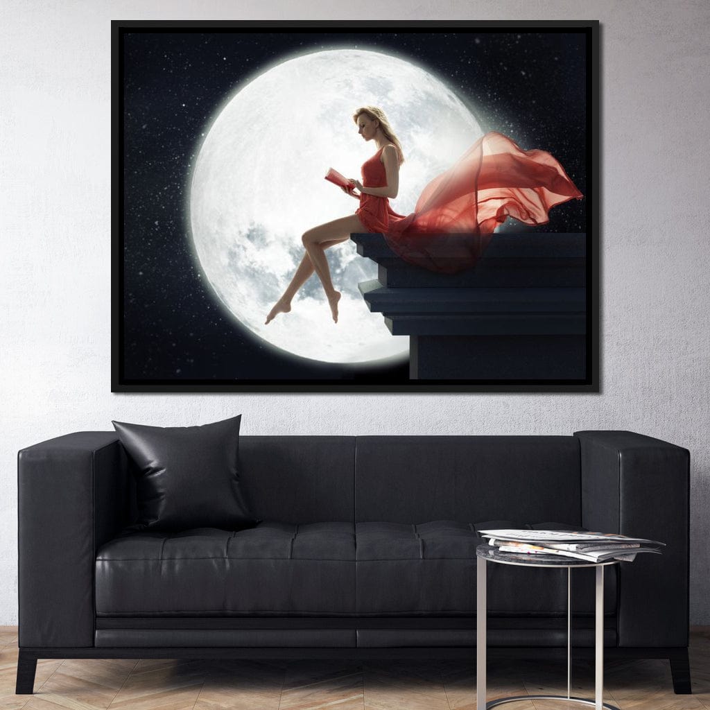 Moon Dreamer Canvas Wall Art