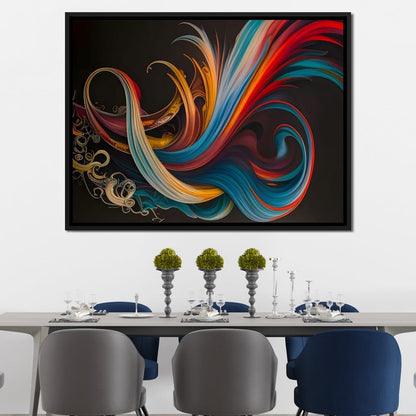 Colorful Contemporary Art 051 Canvas Wall Art