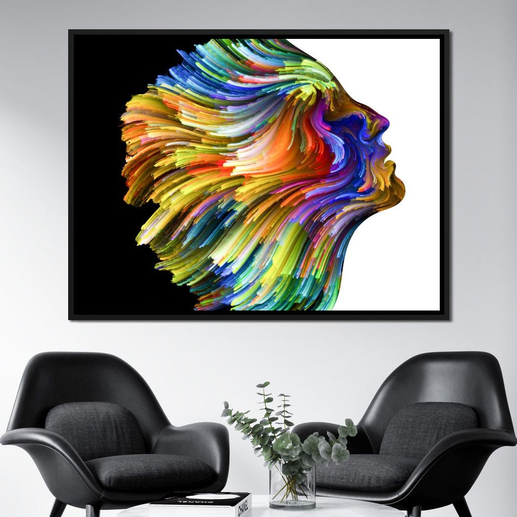 Color Imagination Canvas Wall Art