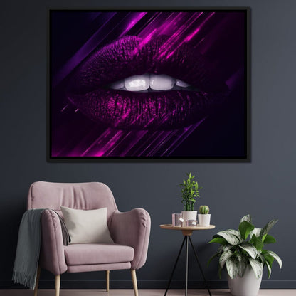 Purple Passion Canvas Wall Art