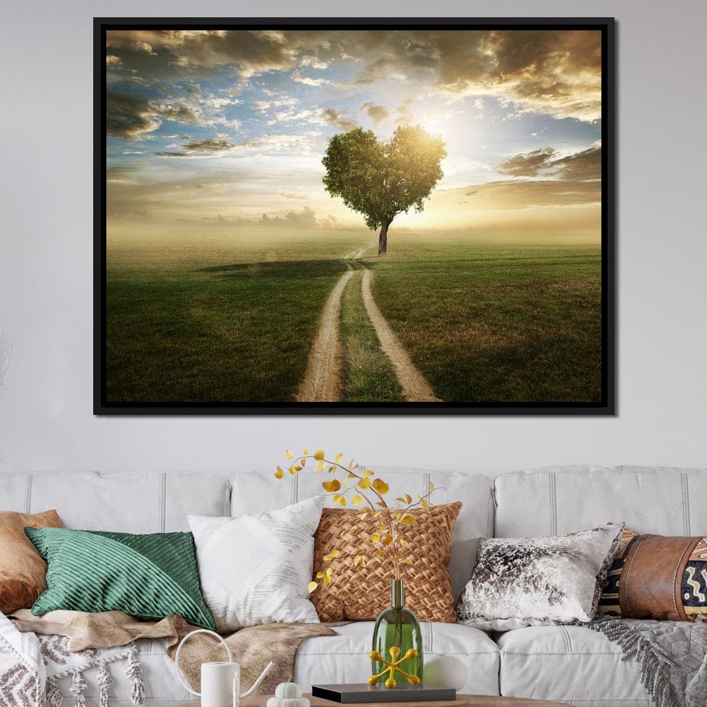 Loving Tree Canvas Wall Art