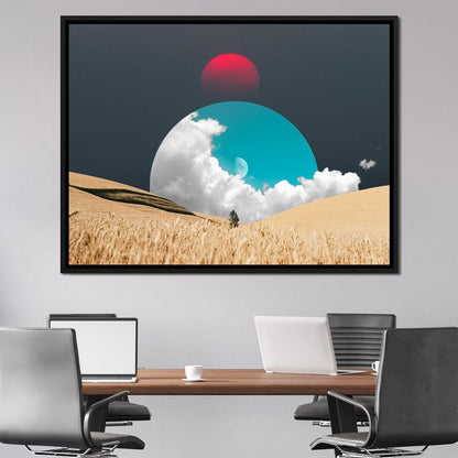 Rising Sun Canvas Wall Art