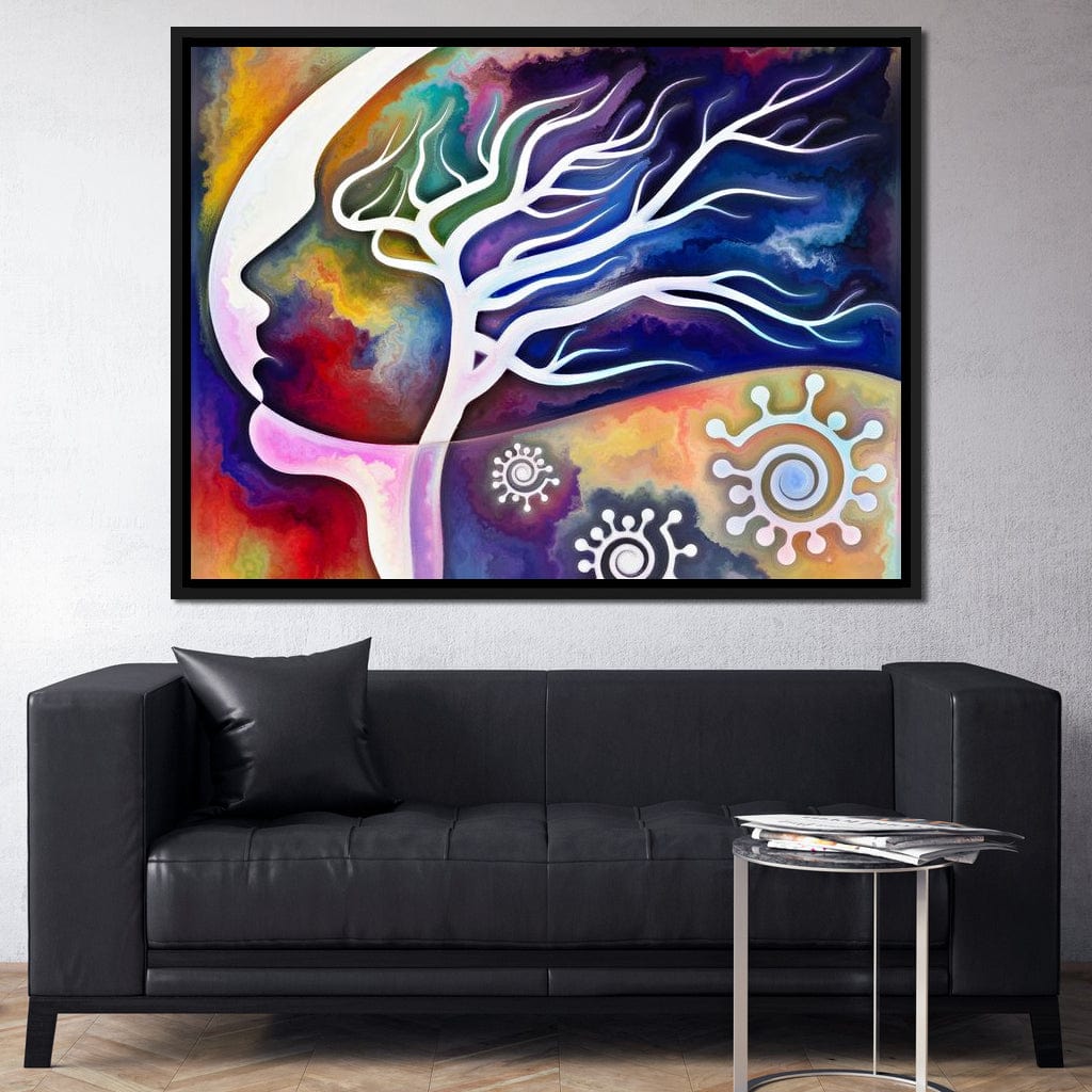 Mind Tree Canvas Wall Art
