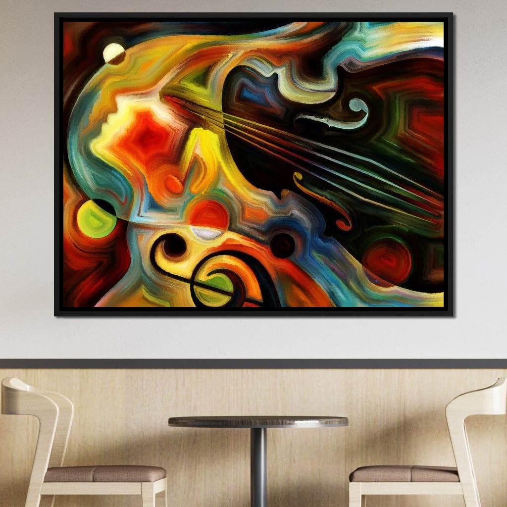 Violin Mind Canvas Wall Art