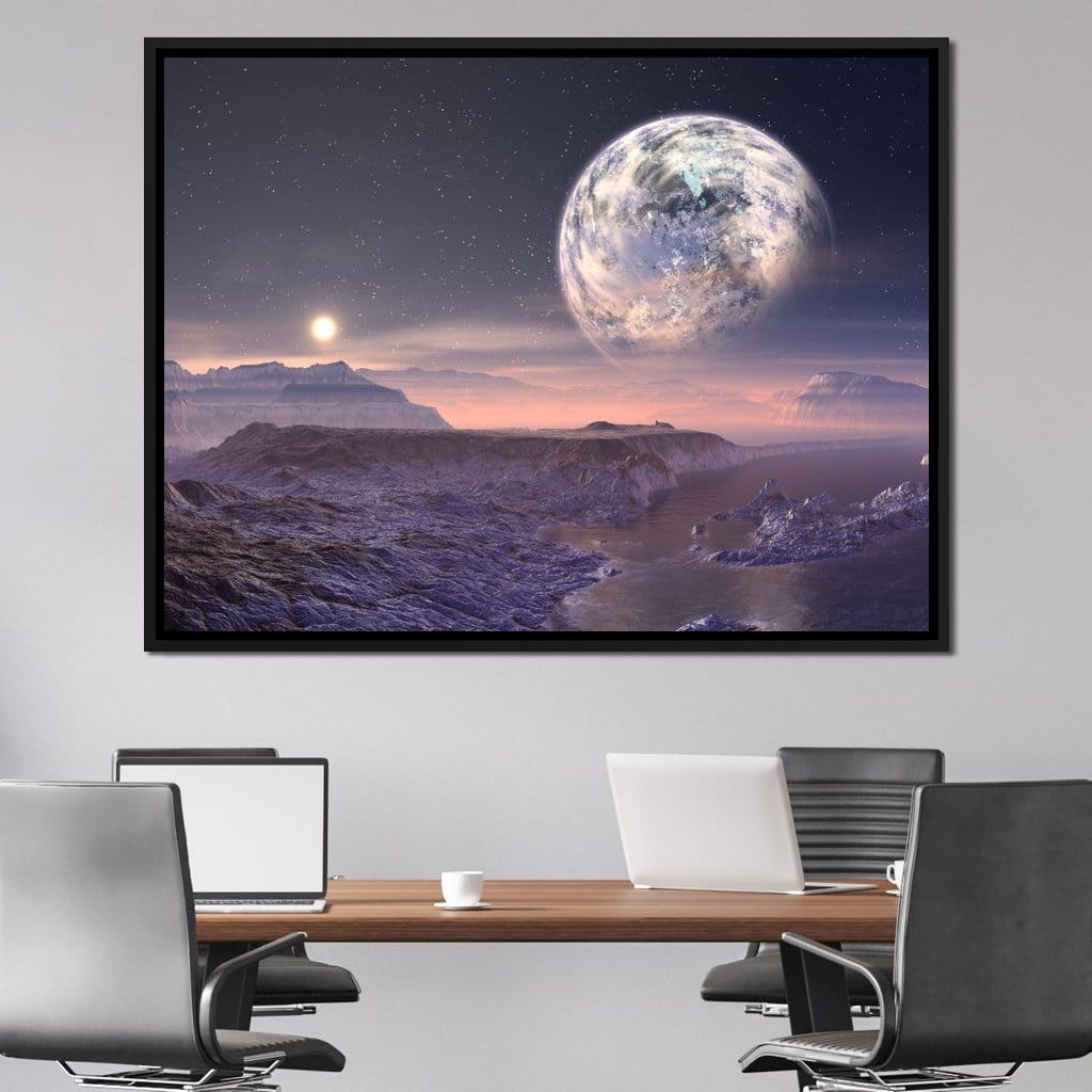 Dust of Chaos Canvas Wall Art