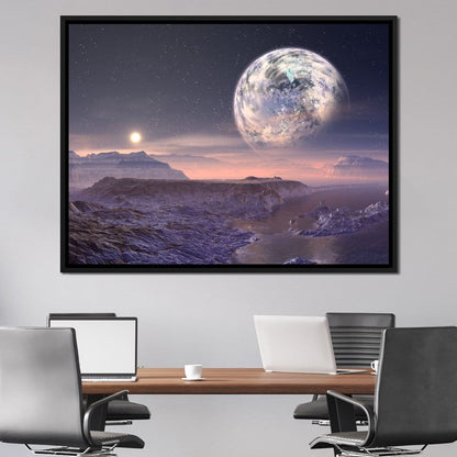 Dust of Chaos Canvas Wall Art