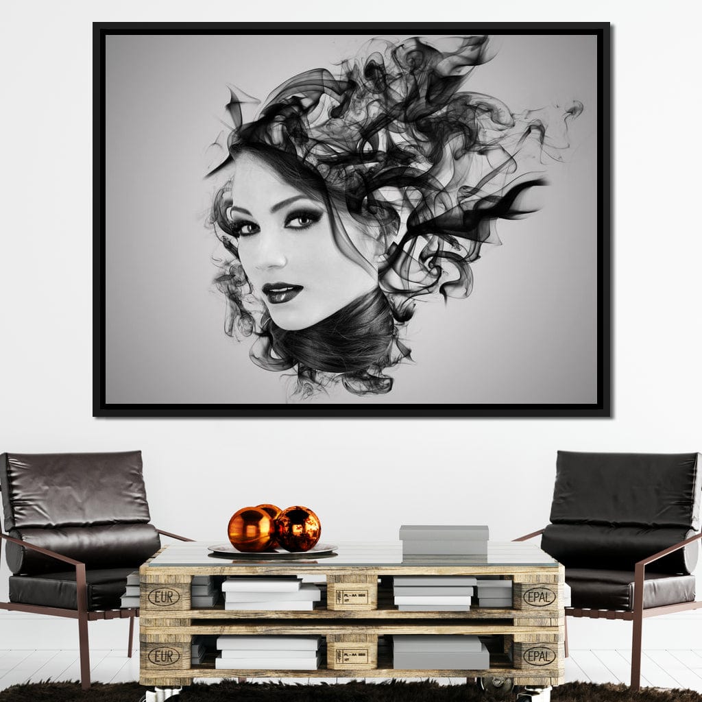 The Smoke Collection 03 Canvas Wall Art