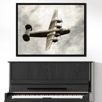 B-24 Bomber Canvas Wall Art