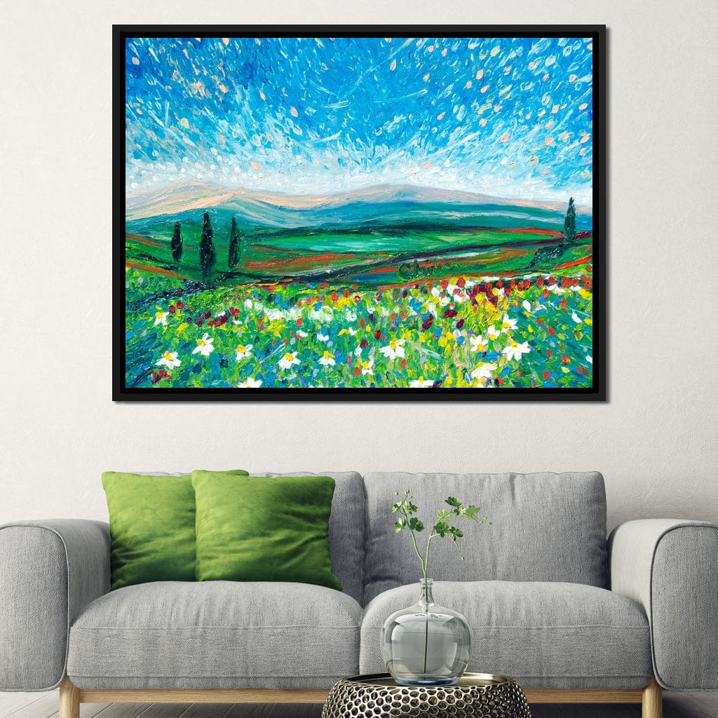 Hidden Gray Canvas Wall Art