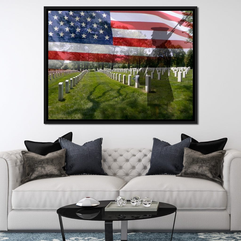 Arlington National Cemetery Canvas Wall Art