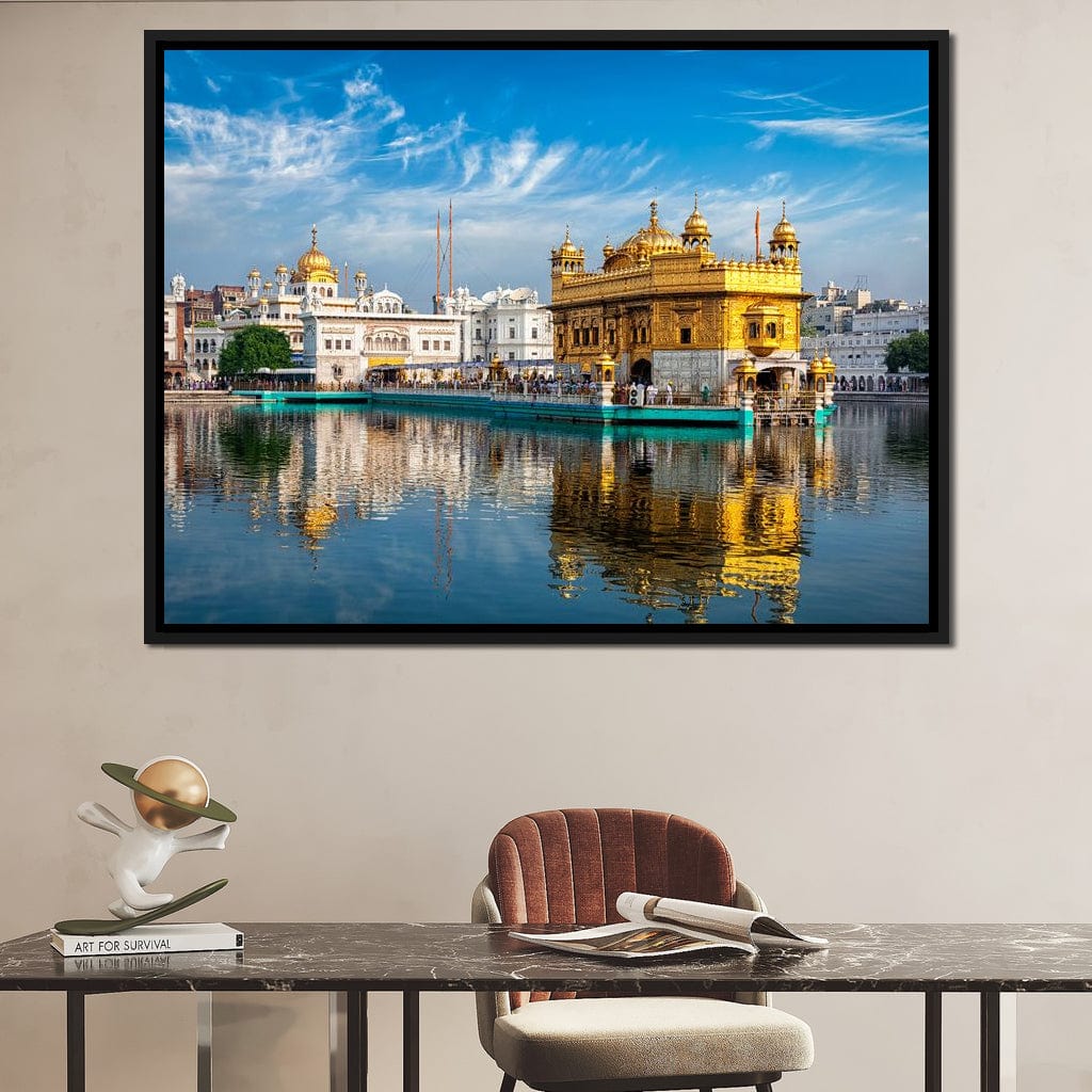 Golden Temple Amritsar Canvas Wall Art