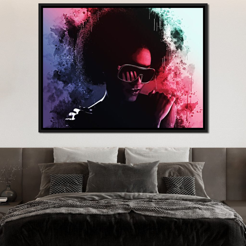 Those Disco Nights Canvas Wall Art