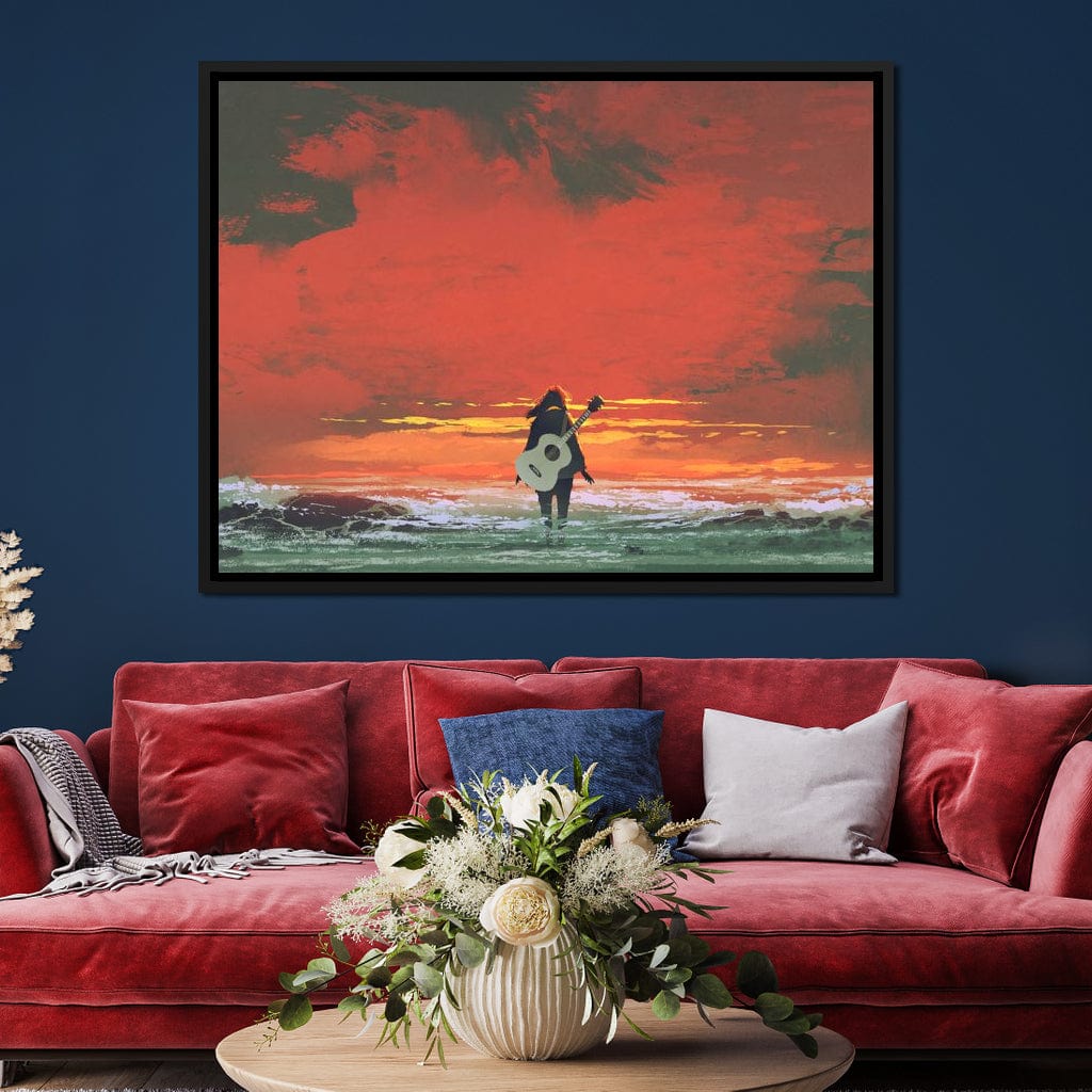Looking for Inspiration Canvas Wall Art