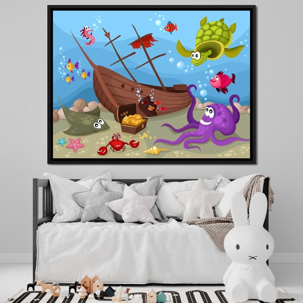 Sunken Treasure Canvas Wall Art