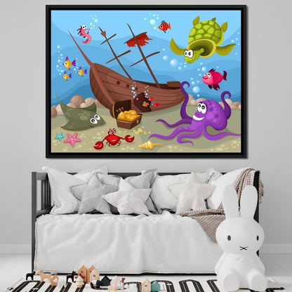 Sunken Treasure Canvas Wall Art