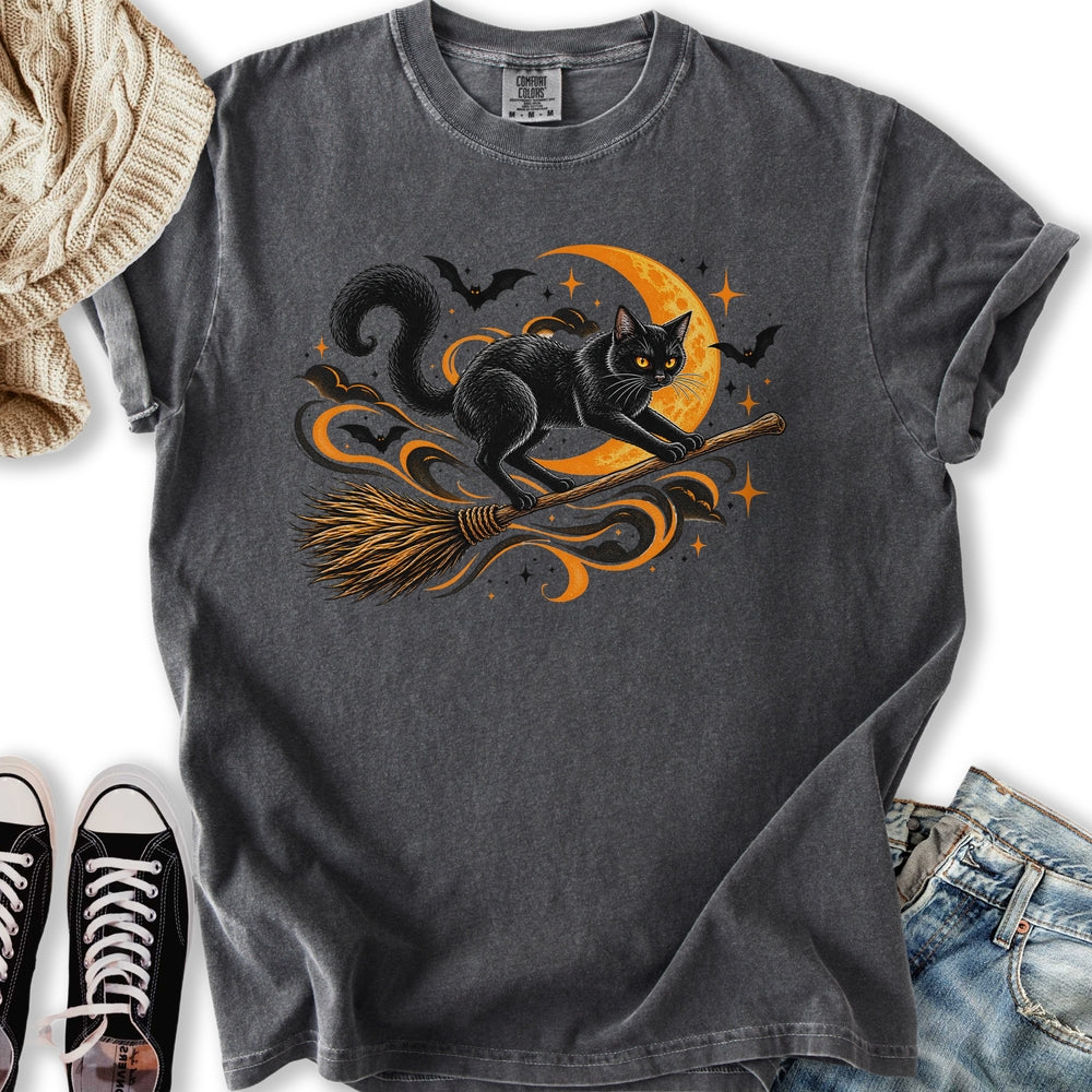 Flying Black Cat Relaxed Tee