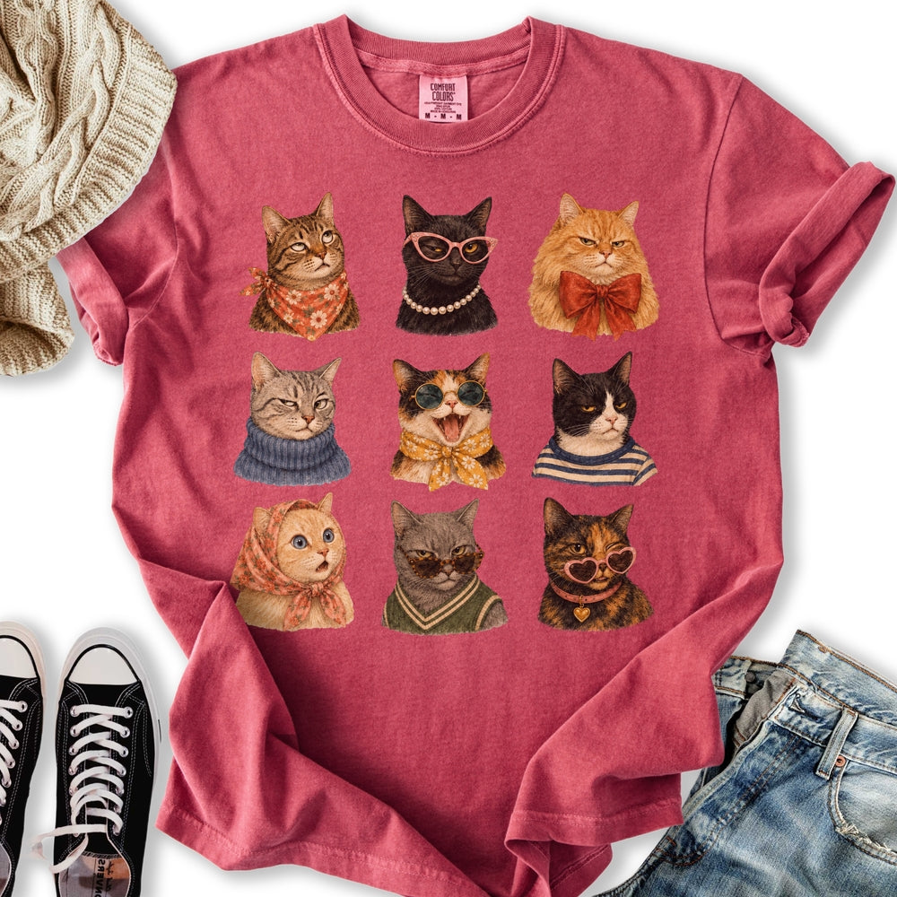Sassy Cats Relaxed Tee