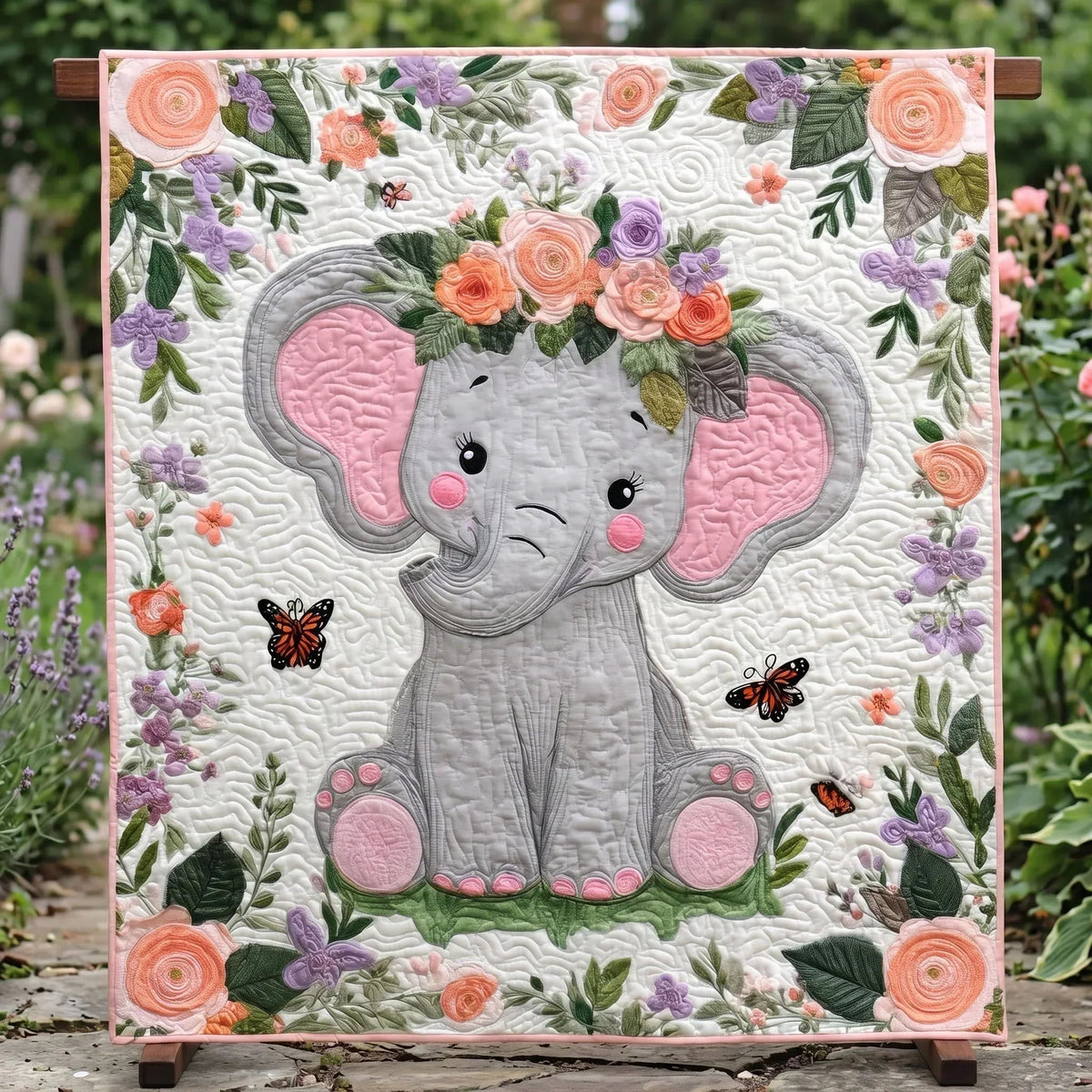 Baby Ellie Quilt Blanket - Quilted Blanket by Wild and Way