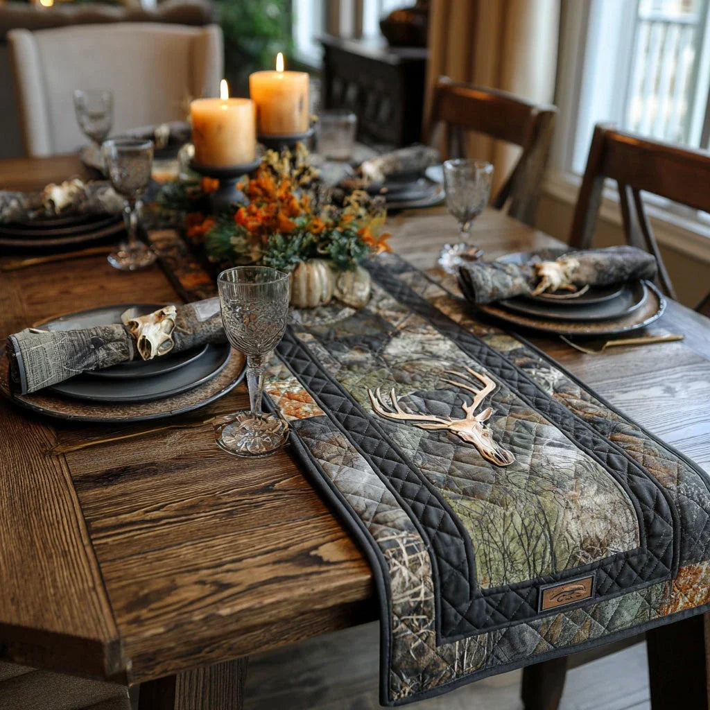 Backwoods Spirit Quilted Table Runner