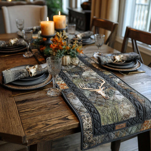 Backwoods Spirit Quilted Table Runner