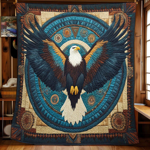Bald Eagle Quilt Blanket
