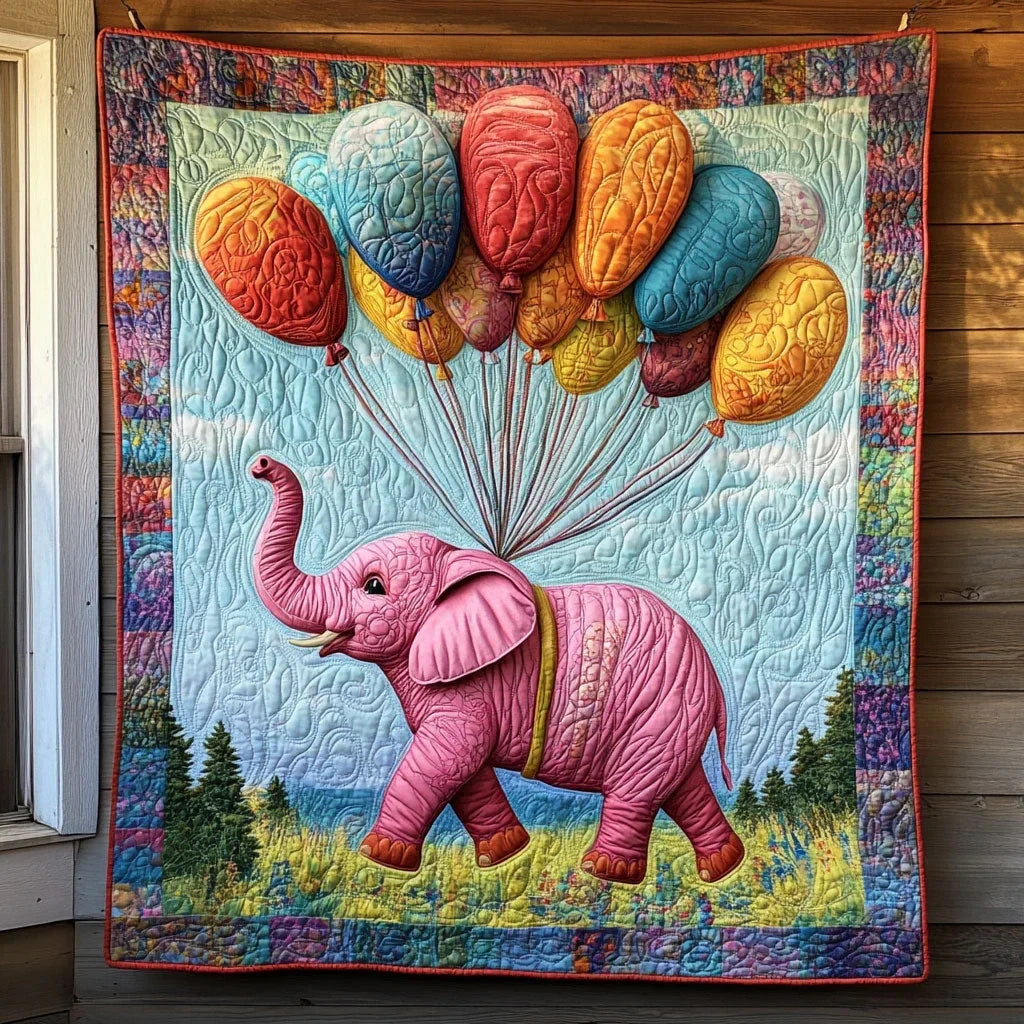 Balloon Walker Quilt Blanket