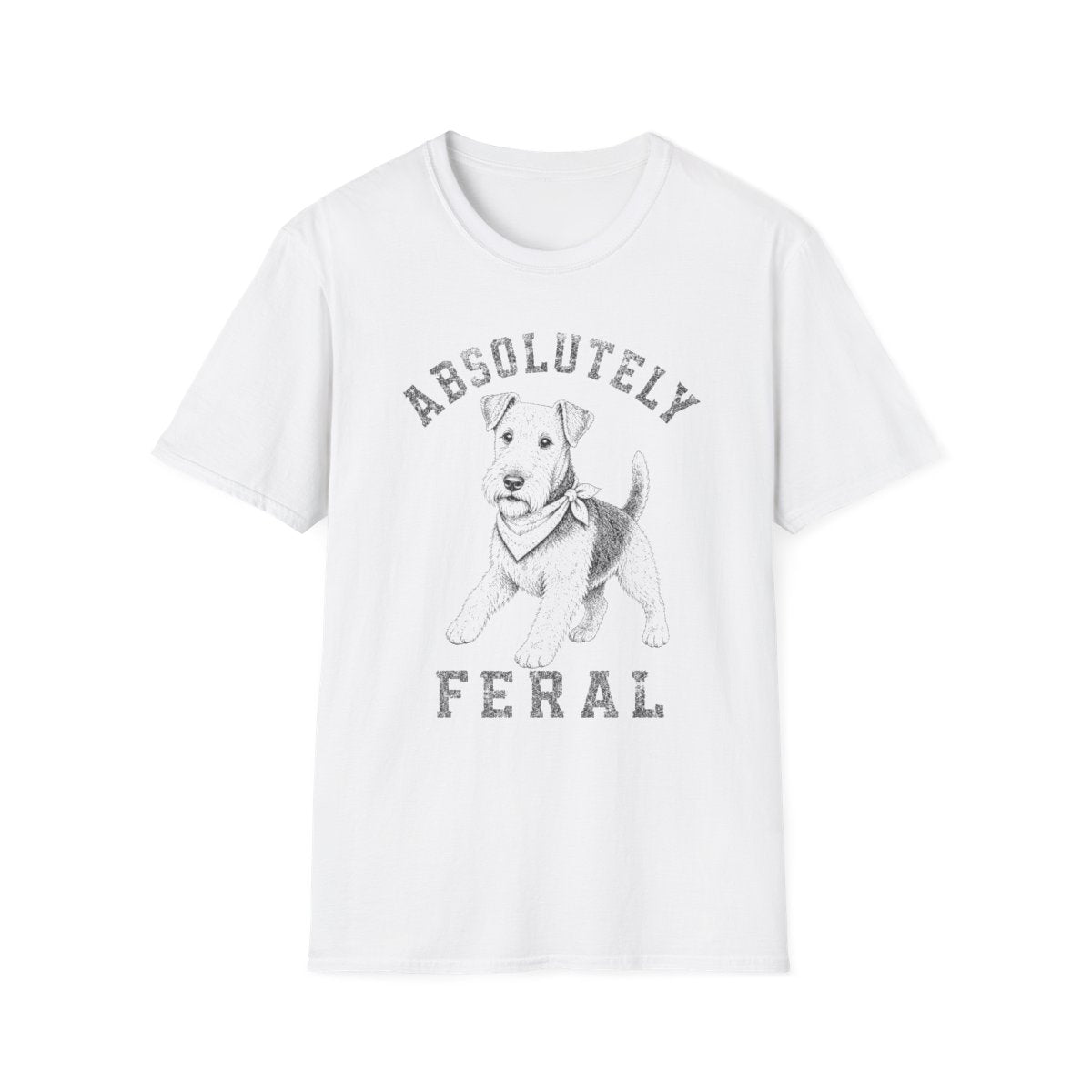 Bandana Airedale Terrier Tee