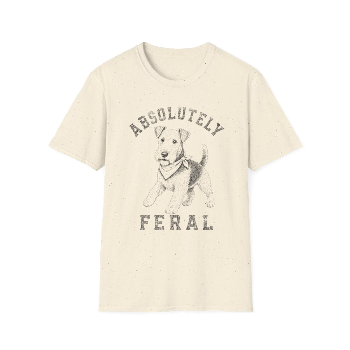 Bandana Airedale Terrier Tee