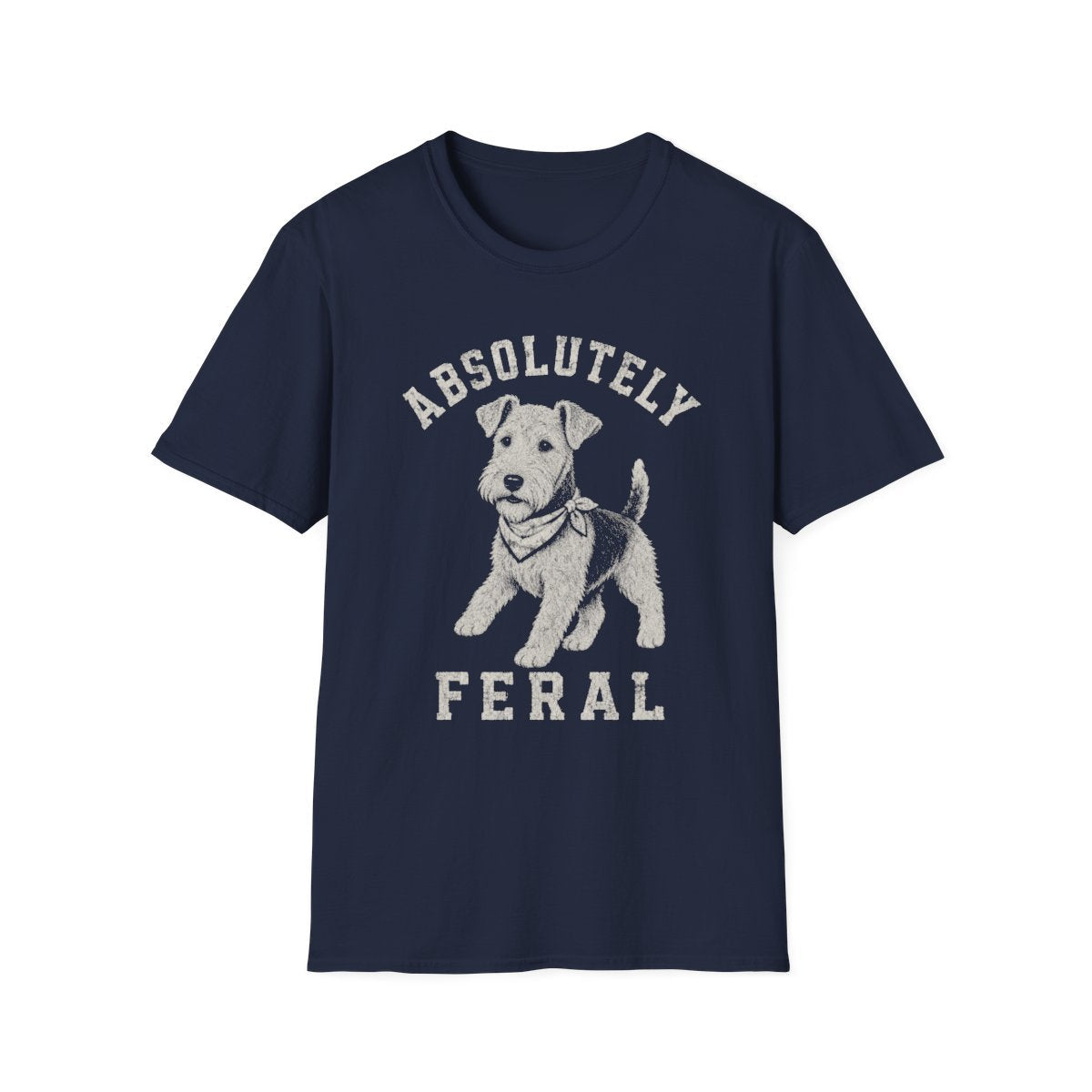 Bandana Airedale Terrier Tee