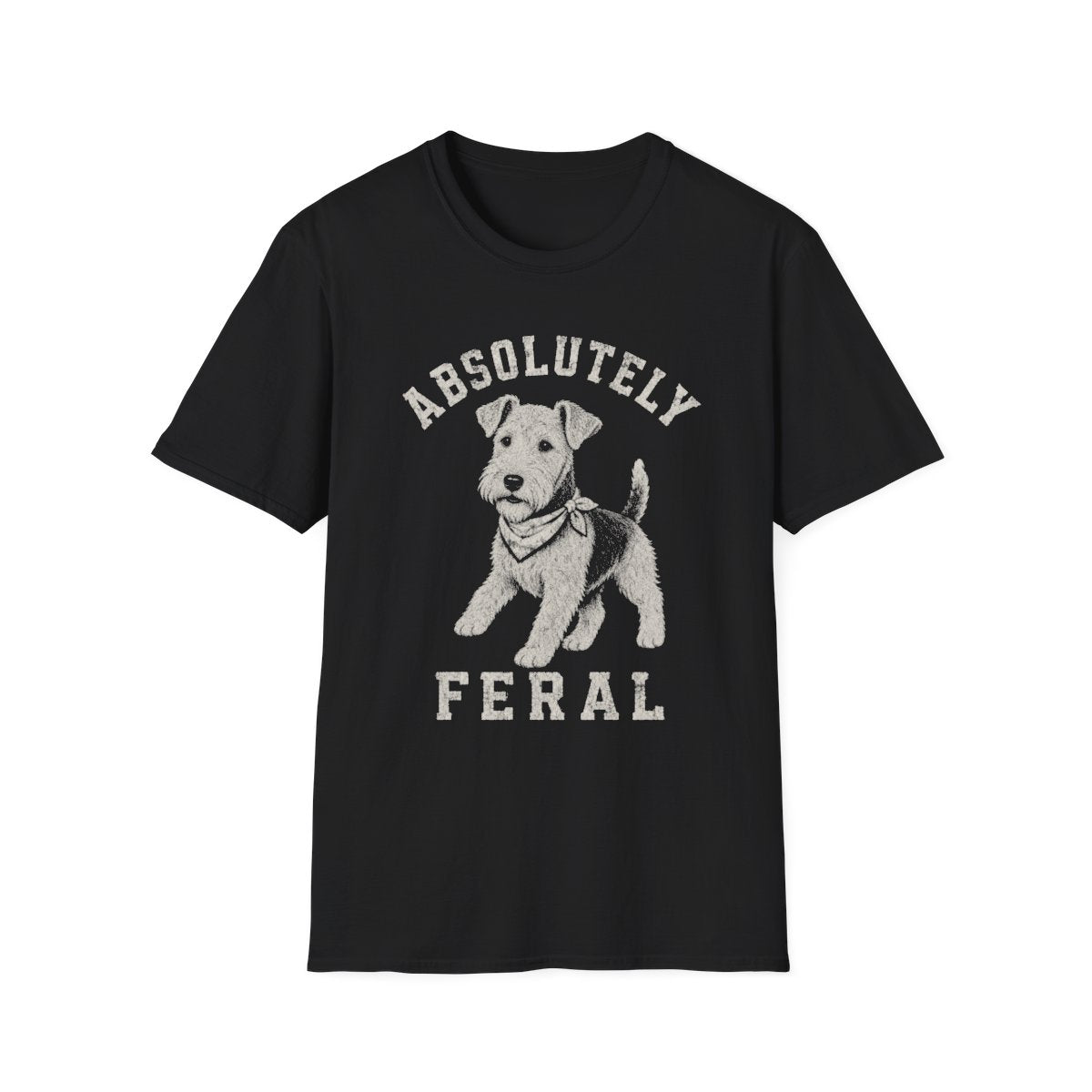Bandana Airedale Terrier Tee