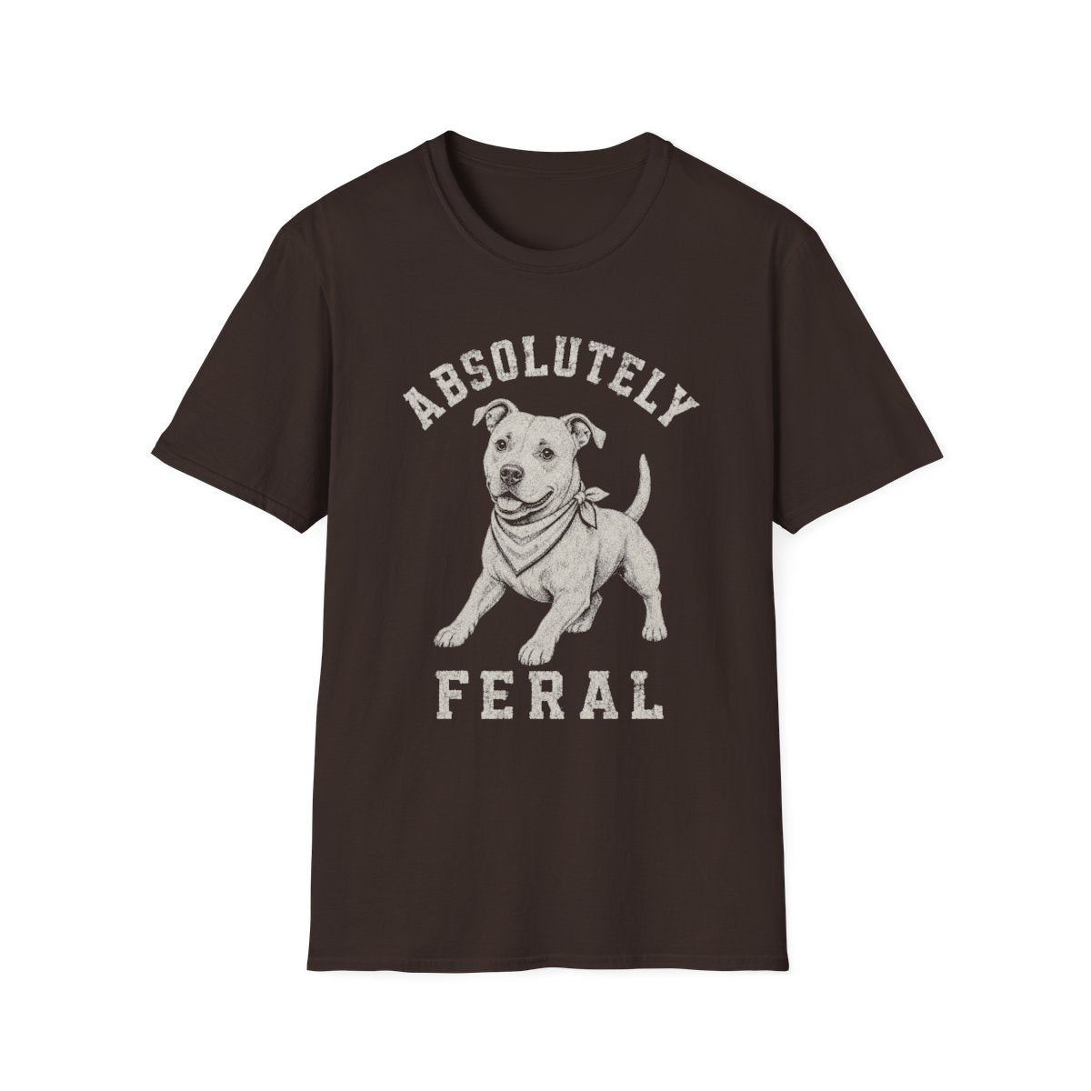 Bandana American Staffordshire Terrier Tee