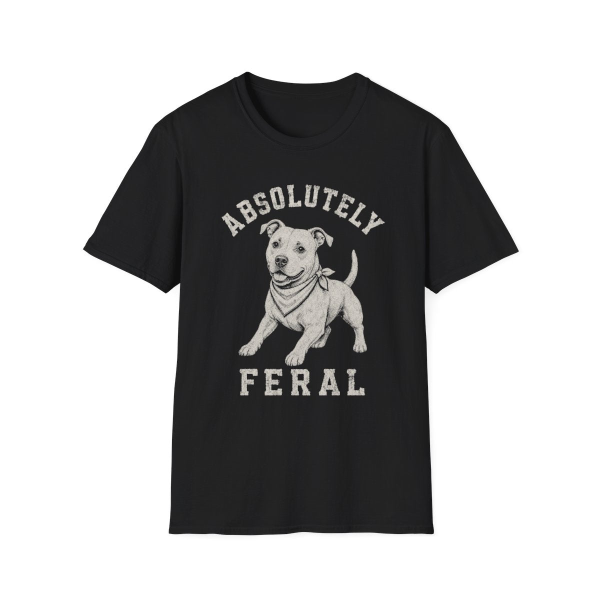 Bandana American Staffordshire Terrier Tee